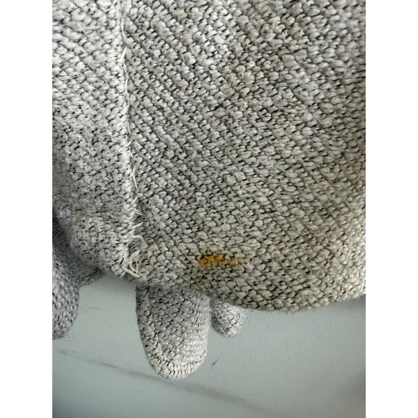Faherty Womens Organic Cotton Knit Blazer Grey Marled Unstructured Jacket‎ XL - Image 6
