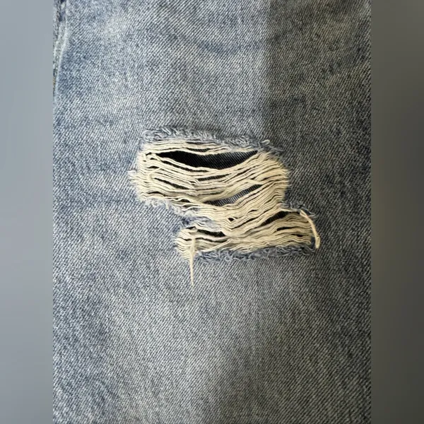 Levi’s 94 Baggy Wide Leg Jeans Size 27‎ X 31 Distressed - Image 5