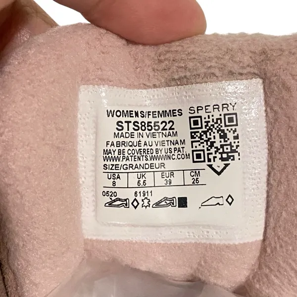 Sperry Top‎ Sider Women's 8 Saltwater Rubber Duck Boots Pink/Blush Garden Shoes - Image 7