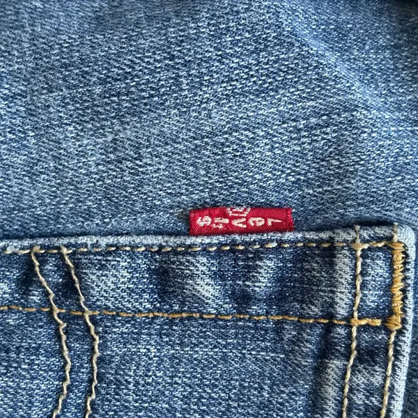 Levis 529 Curvy Boot Cut Jeans Womens 14 Short Medium Wash Denim Blue Stretch - Image 8