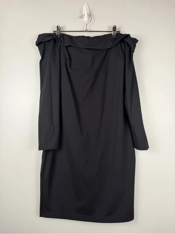 Popilush Off The Shoulder Shapewear Dress in black size large - Image 4
