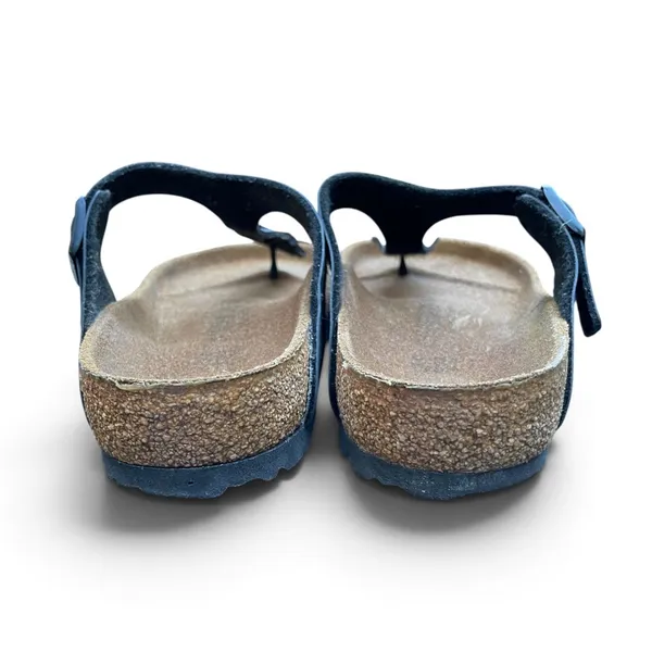 Birkenstock Gizeh Black Birko-Flor Sandals Regular Fit US W 8 M 6 EU 39 - Image 8