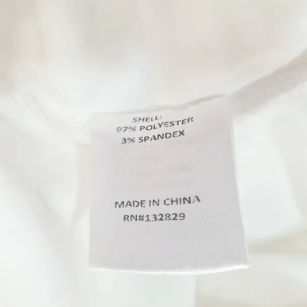 MORE TO COME Sophia Strapless Midi Dress in White XS - Image 6