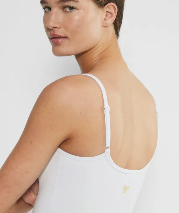 Aritzia A gray and a white Golden PowerSculpt™ Essential Camisole - Image 4