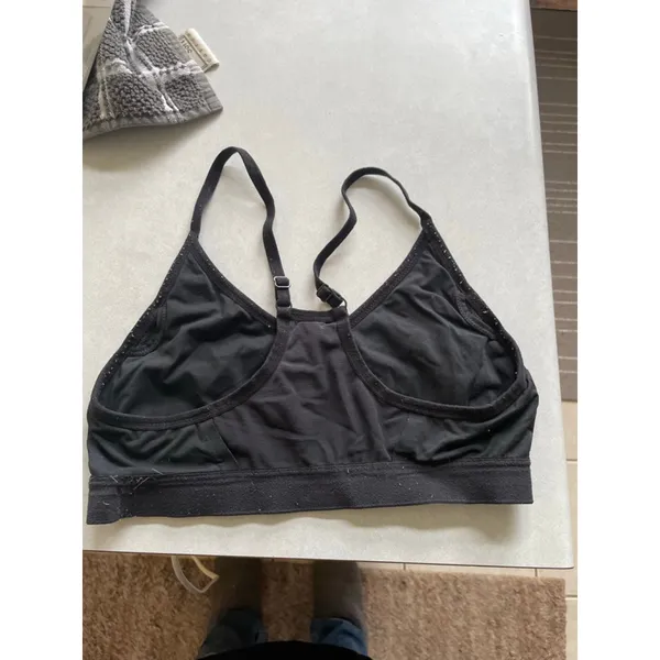Women's Nike Black Sports Bra S - Image 3