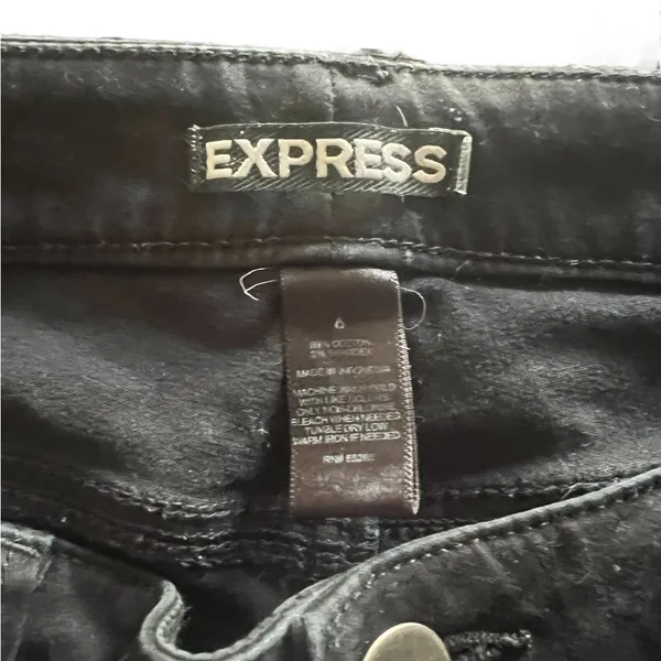 Express Black Skinny Jean Women’s Size US 6 - Image 3