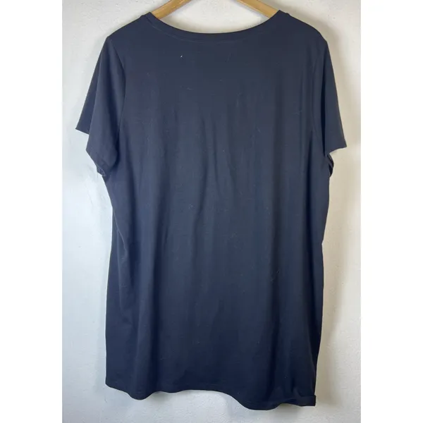 Torrid harmony shirt Cotton Short Sleeve Active Tee Black 3 3X 22 24 sun peace - Image 4