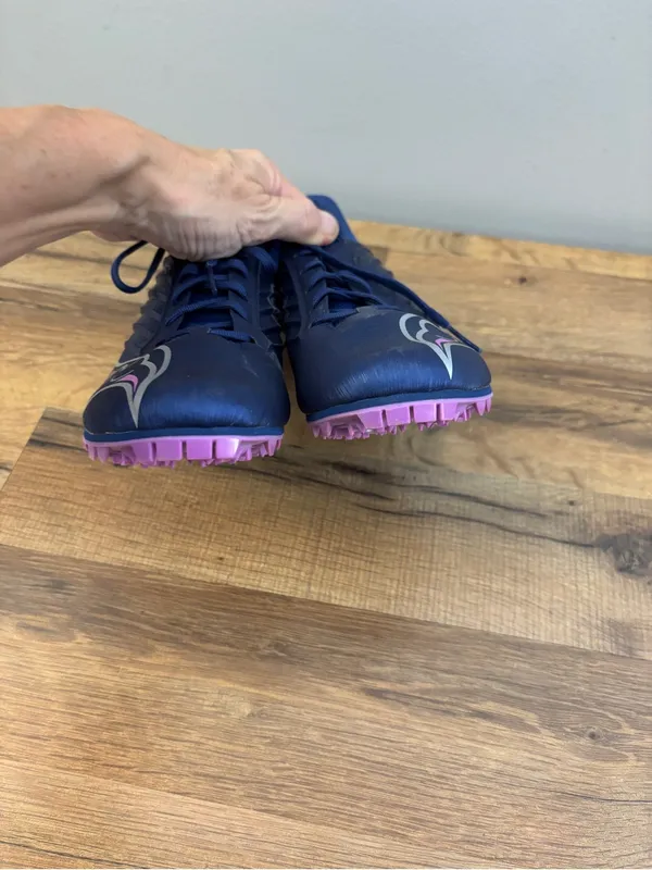 Saucony Spitfire 5 Running Track Spike Performance Shoes Indigo Women’s - Image 3