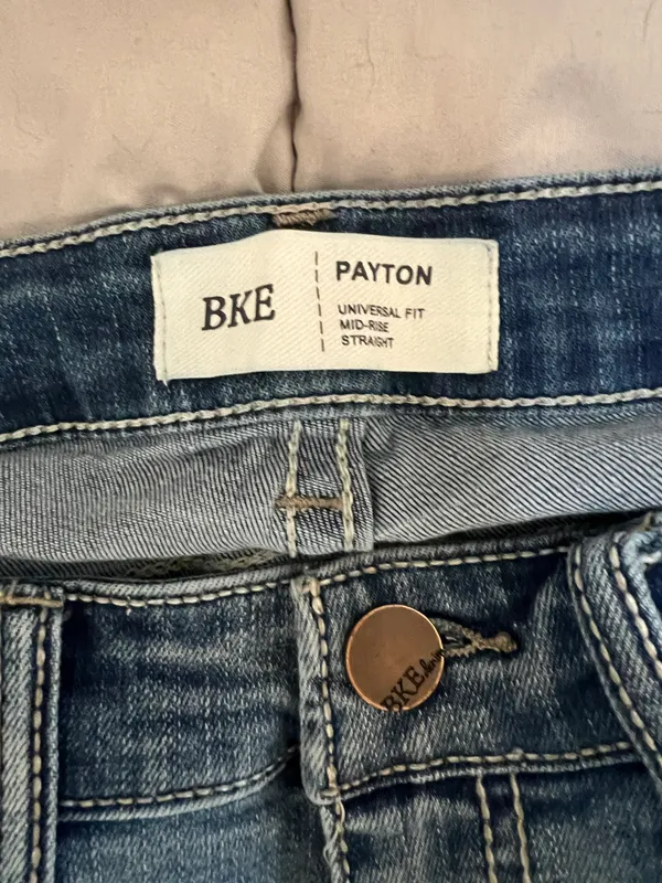 Payton Mid Rise Straight Jeans - Image 3