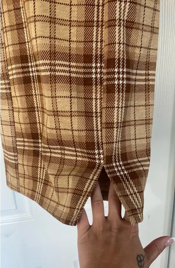 Ultra Flirt Plaid dress - Image 2