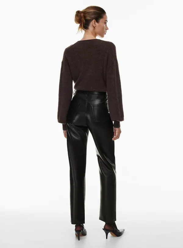 Aritzia Wilfred Melina Leather Pant 4 - Image 3