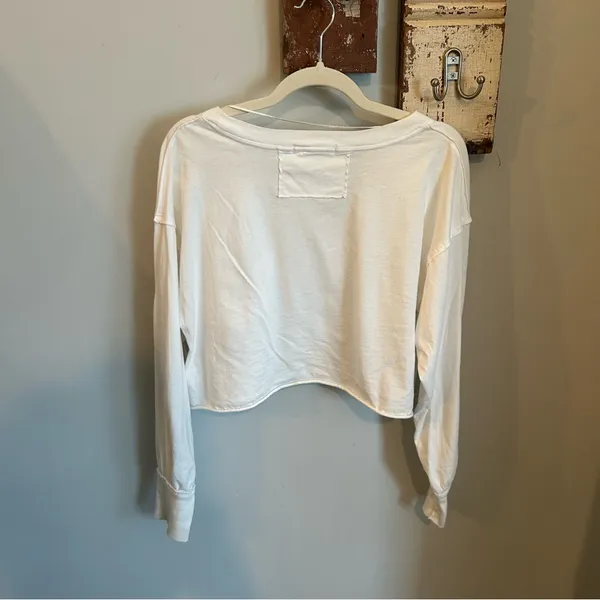 Free People We The Free Austin Tee in White - Image 4