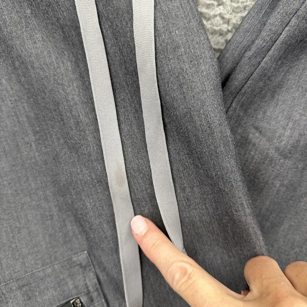 Figs Zamora Jogger Scrub Pants Mid Rise Gray Women's Small x 28 - Image 5
