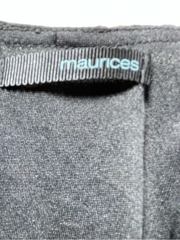 Maurices Black Dress‎ with Polka Dots - Image 2