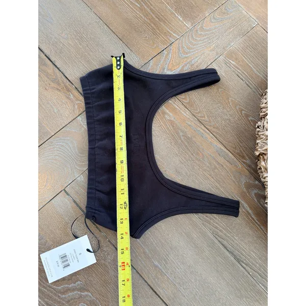 NWT - IVL Collective Jersey Scoop‎ Bra Women Jet Black S - Image 5