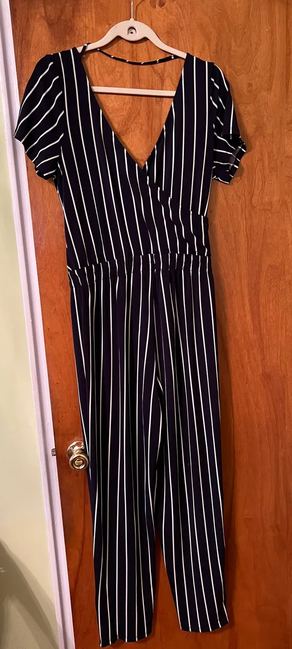 Striped Jumpsuit - Image 3