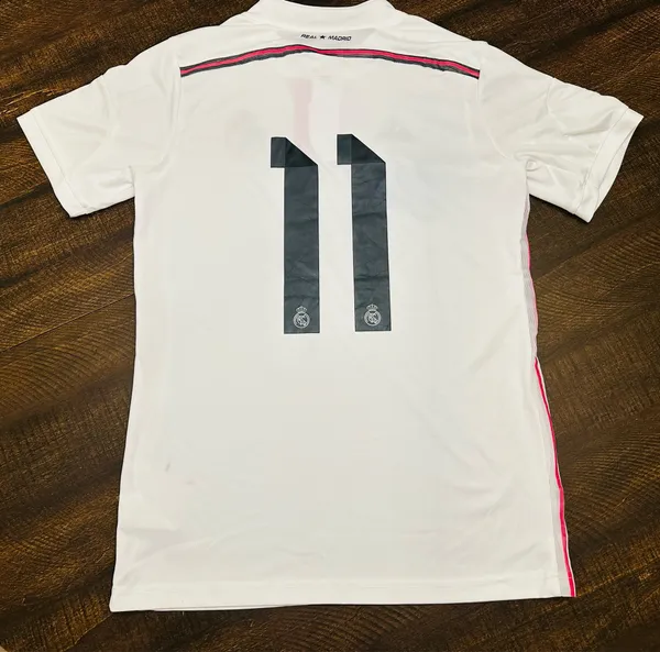 Real Madrid 2014/2015 Adidas Home Soccer Shirt Men'S Size Small Jersey - Image 8