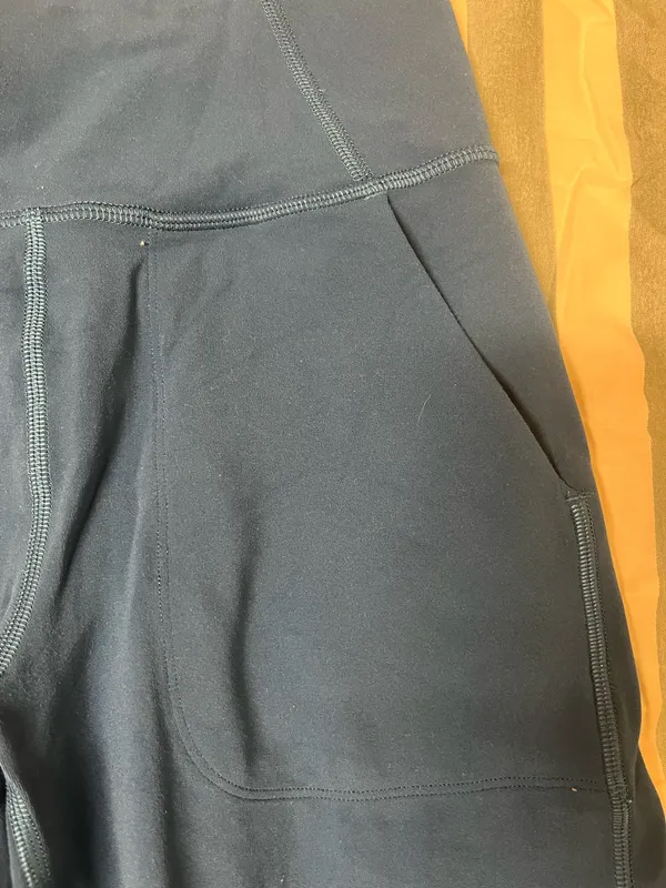 Lululemon Teal Cropped Align Pants - Image 3