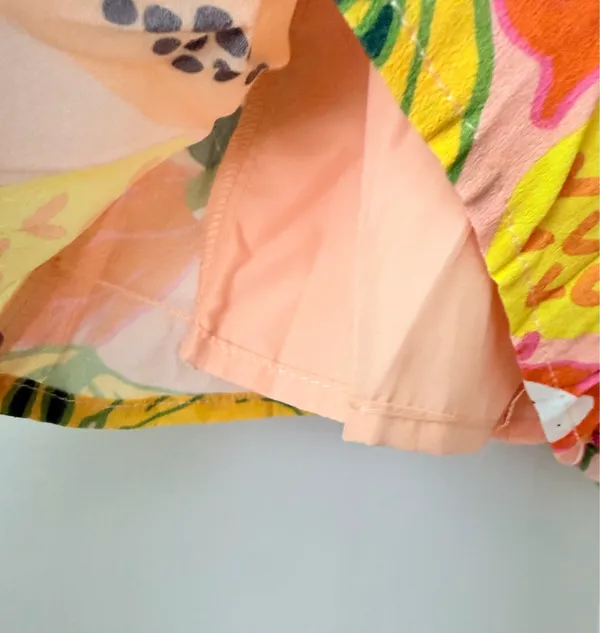NWT Anthropologie Hutch Tropical Fruit Halter Cutout Romper, Size 4 - Image 10