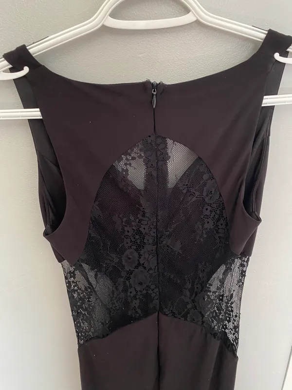 Dillard's Black Long Gown / Dress - Image 6