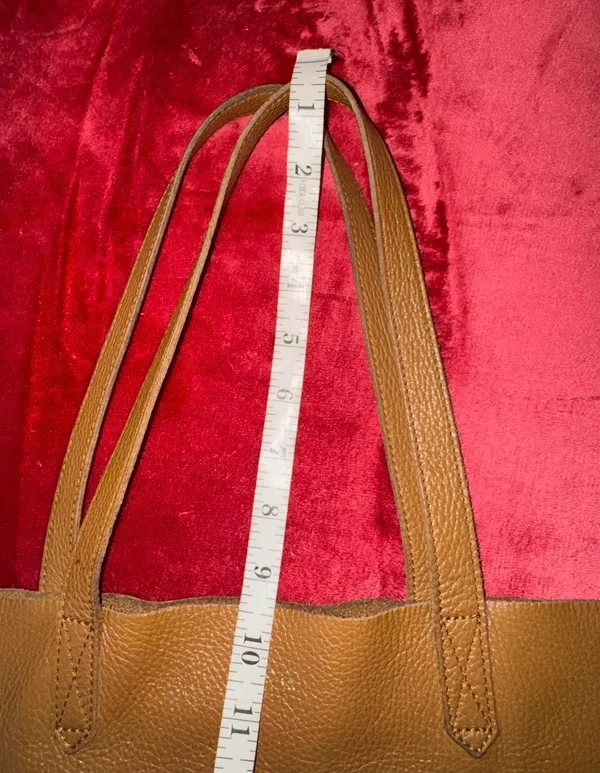 Cuyana large bag tote camel color - Image 9