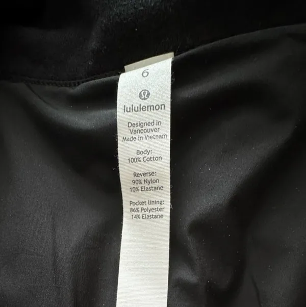 Lululemon Reversible Jacket Black Grey - Image 6