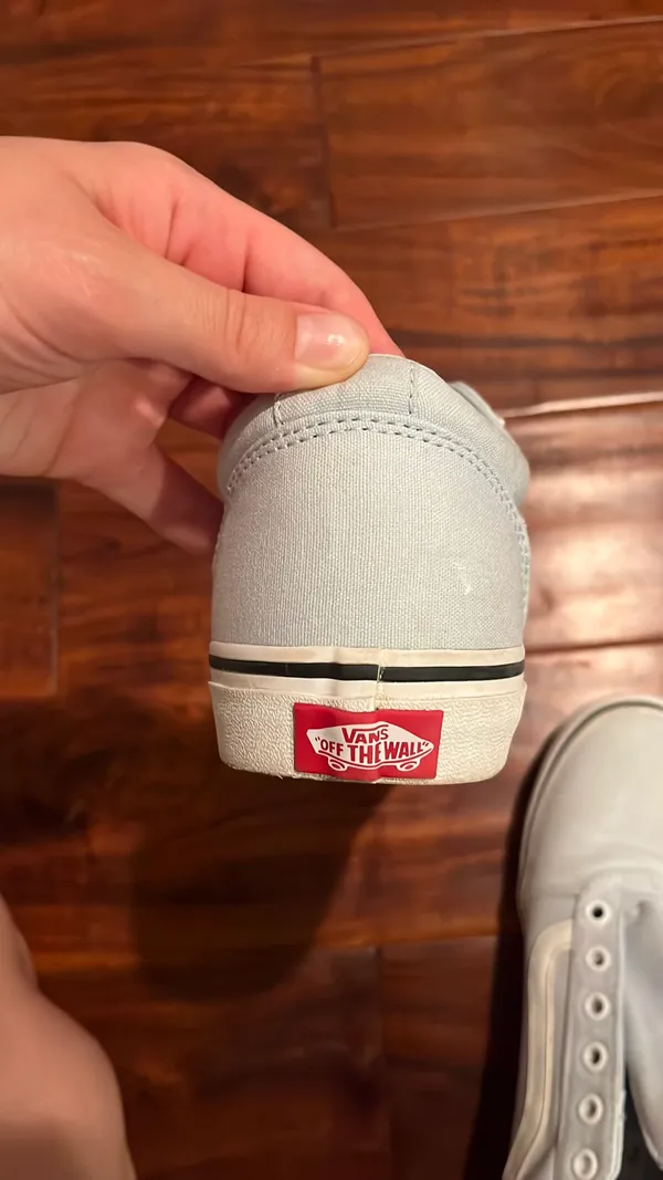 Light Blue Vans  - Image 6