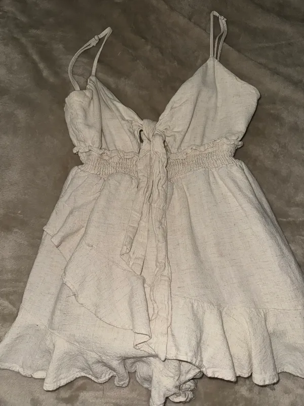 Saints + Secrets White Romper - Image 2