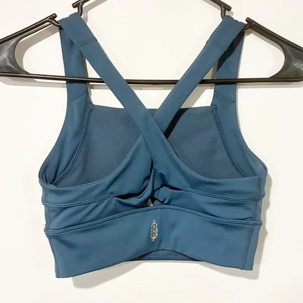 Free People‎ Movement Size XS Sports Bra Criss Cross Back Athletic - Image 4