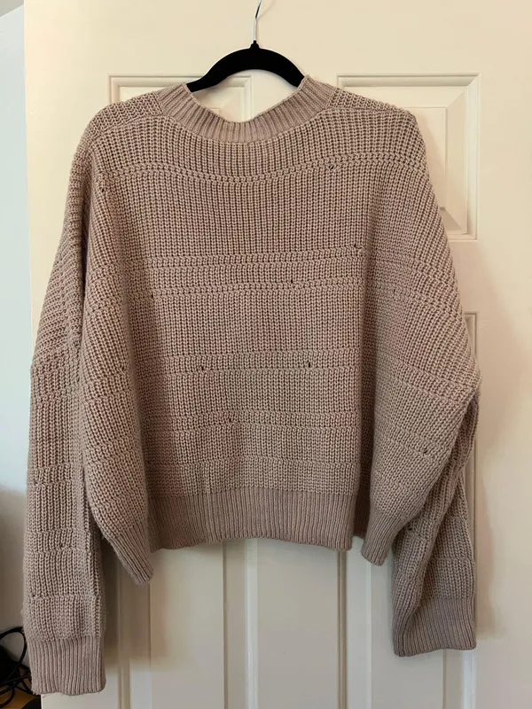 Dusty pink sweater Size 2X - Image 3