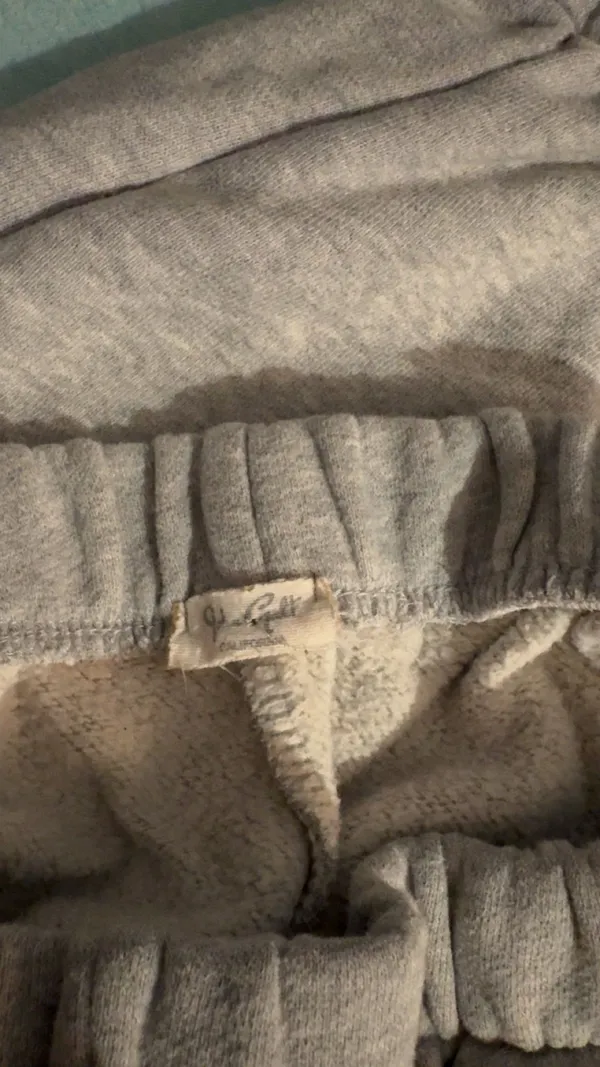 John Galt Brandy Melville Sweatpants Grey Rosa - Image 3