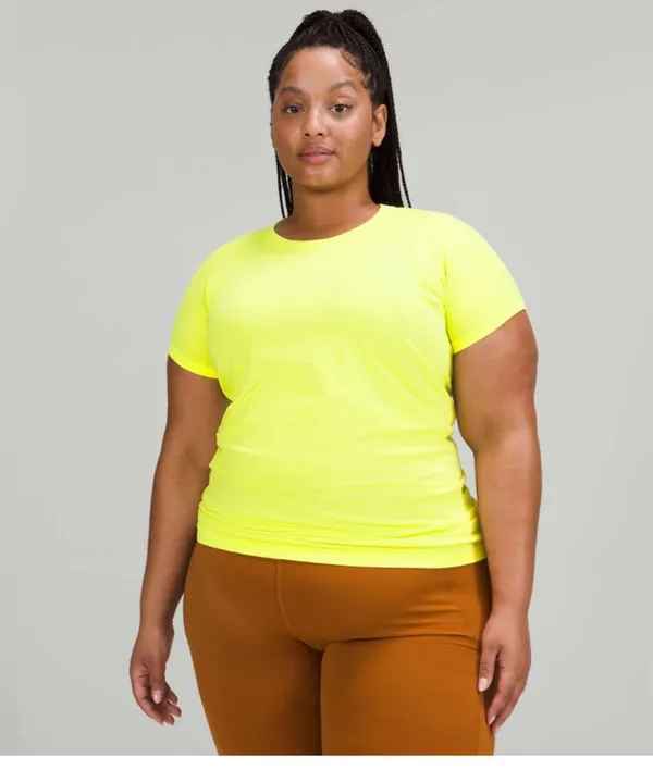 Lululemon Swiftly tech Short Sleeve Electric Yellow 6 Top - Image 5