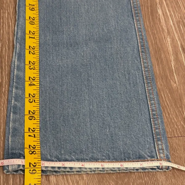Diesel Zink Low Rise Bootcut Flare Jeans Light Wash‎ Faded Made in Italy Y2K 27 - Image 12
