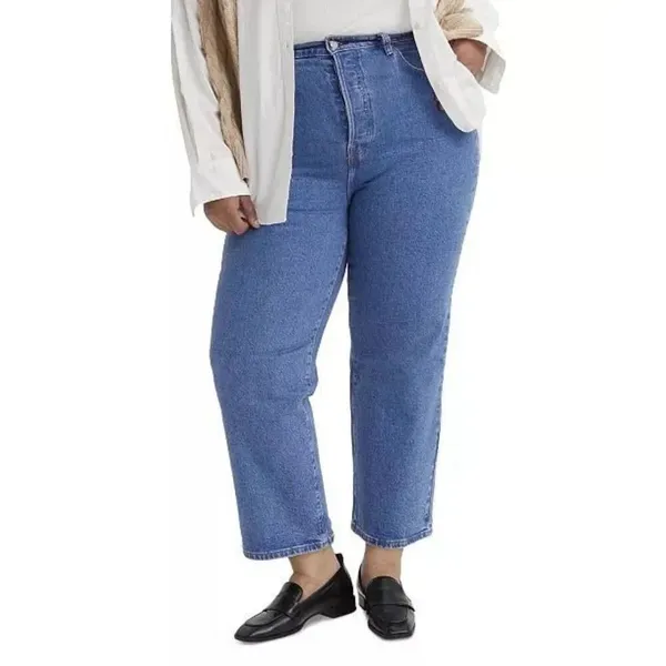 ✨Levi's Plus Size Ribcage Straight-Leg Ankle Sz 24W Jeans✨ - Image 4