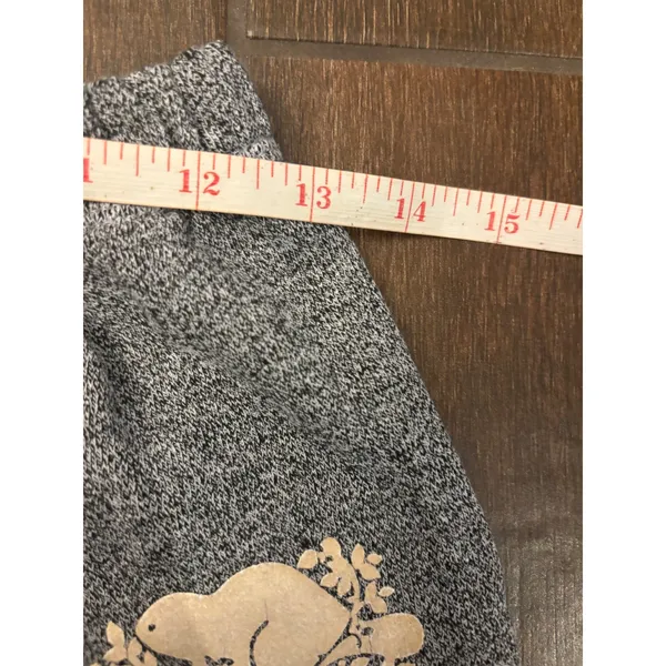 Roots‎ Canada Sweatpants XXS Gray Salt & Pepper Fleece Joggers Loungewear - Image 4