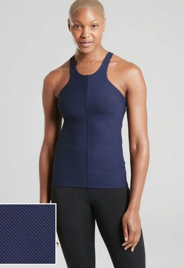 Athleta Intensity Support Top - Dress Blue - Size Small - Image 2
