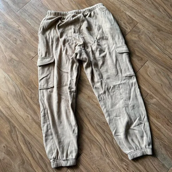 Tan Cargo Pants Size M - Image 2