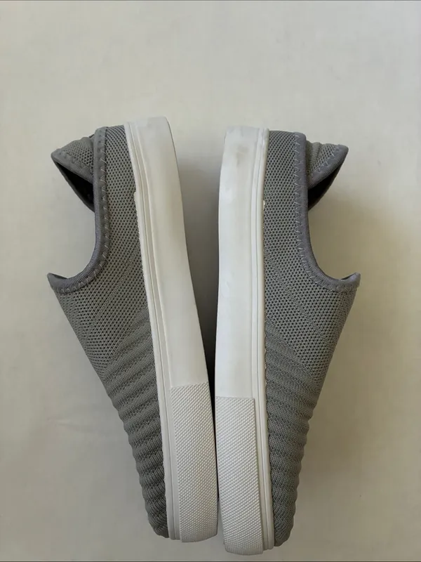 Women’s Danskin Slip-On Knit Casual Shoes - Gray - Image 6