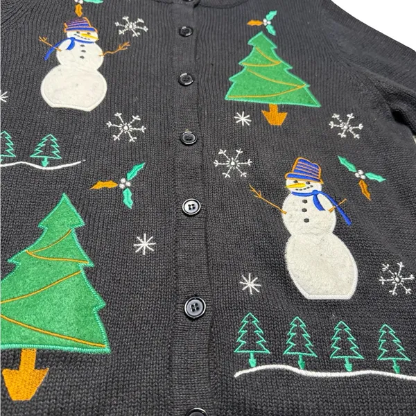 ✨ Star Blue Originals Christmas Cardigan Sweater M‎ 🎄⛄ ✨ - Image 2