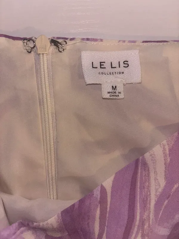 Le lis Purple Mini Skirt - Image 2