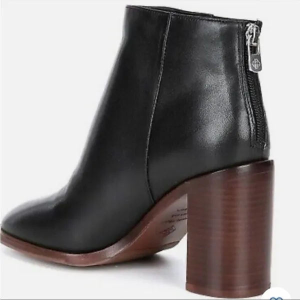 ✨ Antonio Melani Cammden Casual Leather Block Heel Booties✨ - Image 3