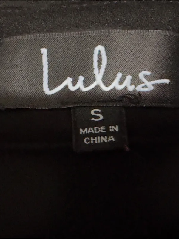 Lulu's | NWOT Black with Front Patch Pockets A-Line Mini Skirt (size S) - Image 10