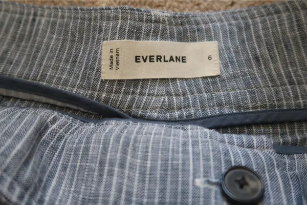 Everlane The Linen Way High Drape Pants - Image 3