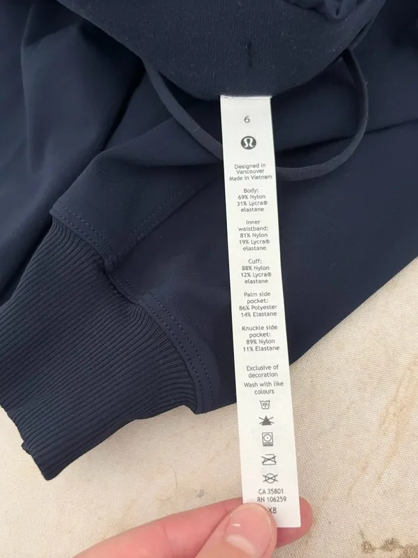 Lululemon Stretch High-Rise Jogger Full Length, True Navy - Image 4