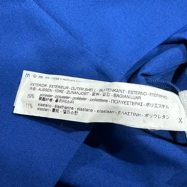 Zara Royal Blue Deep V Neck Dress Women’s Medium - Image 2