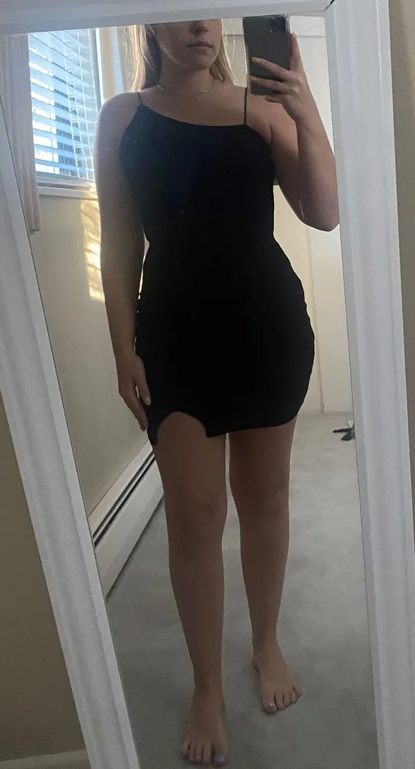 Amazon Black Mini Dresss - Image 2