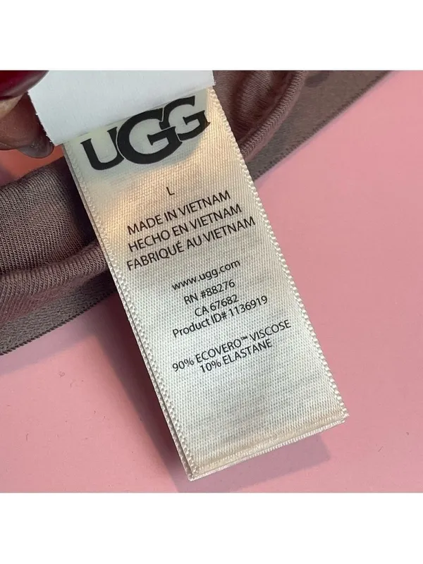 UGG Francis Bralette Taupe Brown Size L NWT Wireless Soft - Image 8