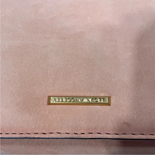 Rebecca Minkoff Pink Nubuck Love Purse - Image 10