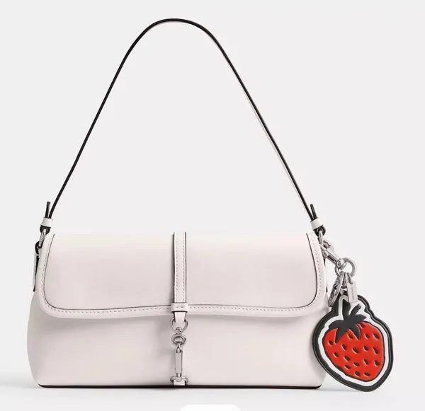 Coach strawberry bag charm - Image 5