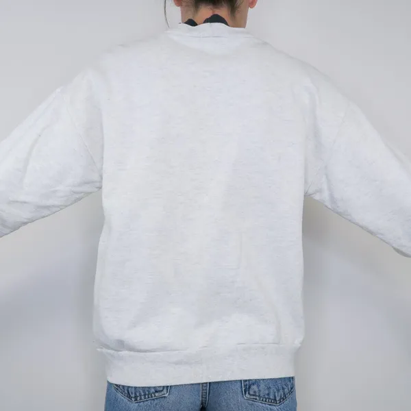 Vintage 90s Winter Bird Christmas Sweatshirt - Image 5